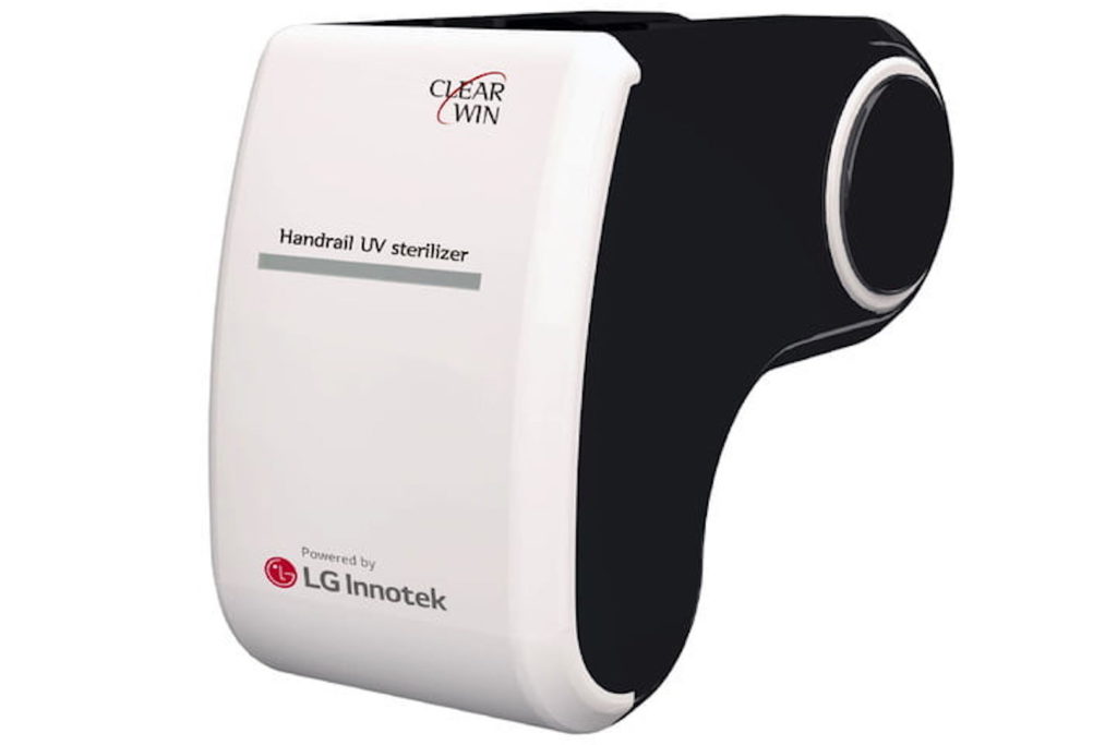 Handrail UV Sterilizer by LG